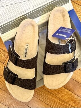 NWT Birkenstock Arizona Revit Wool Felt